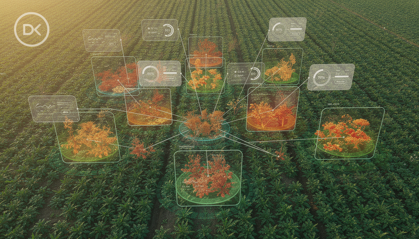 découvrez comment la vision par ordinateur révolutionne l'agriculture de précision en permettant la détection précoce des maladies végétales pour optimiser les récoltes et réduire l'utilisation de pesticides.