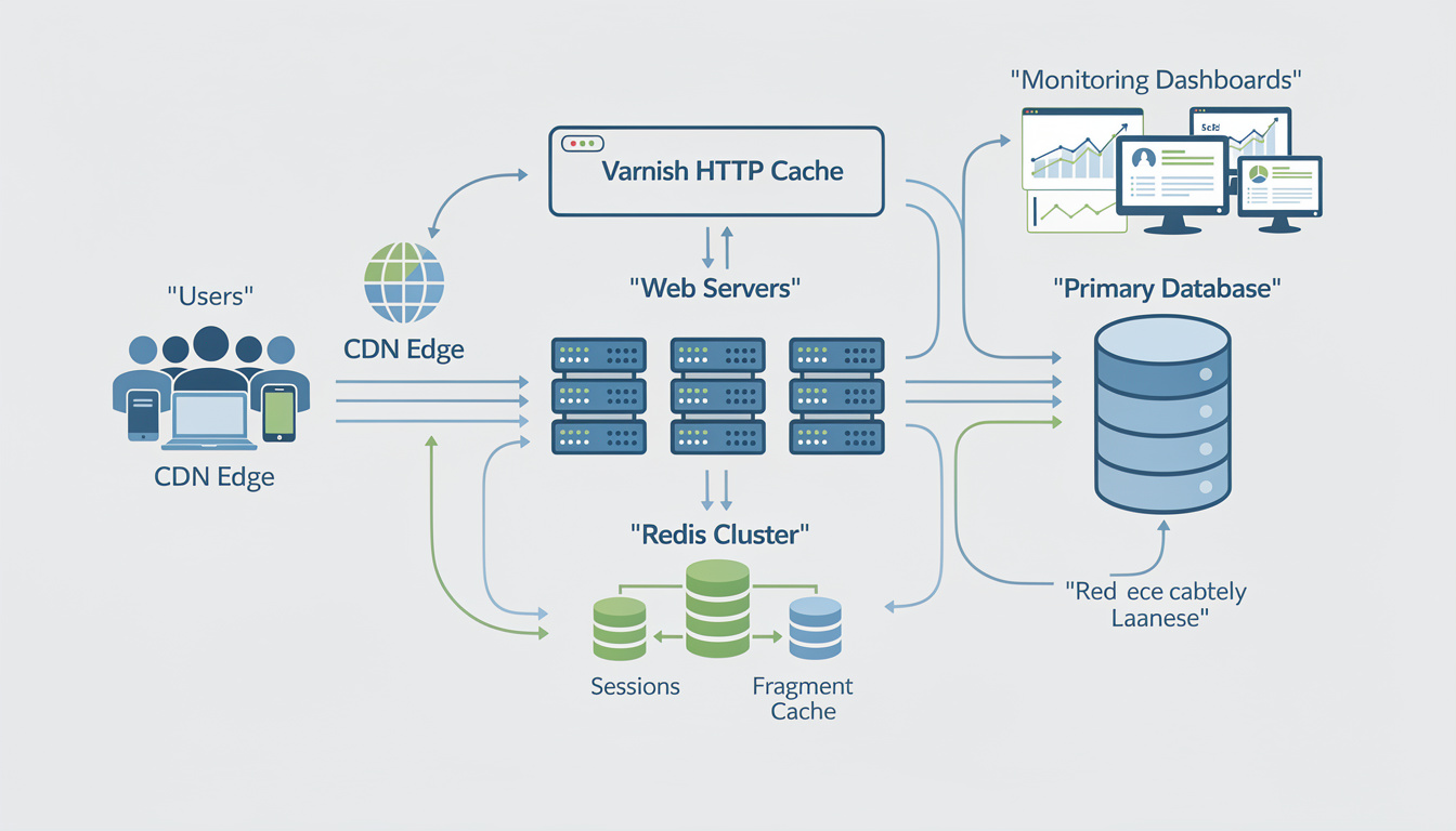 découvrez comment implémenter redis et varnish pour une mise en cache stratégique, assurant des sites web à haute disponibilité et des performances optimales.