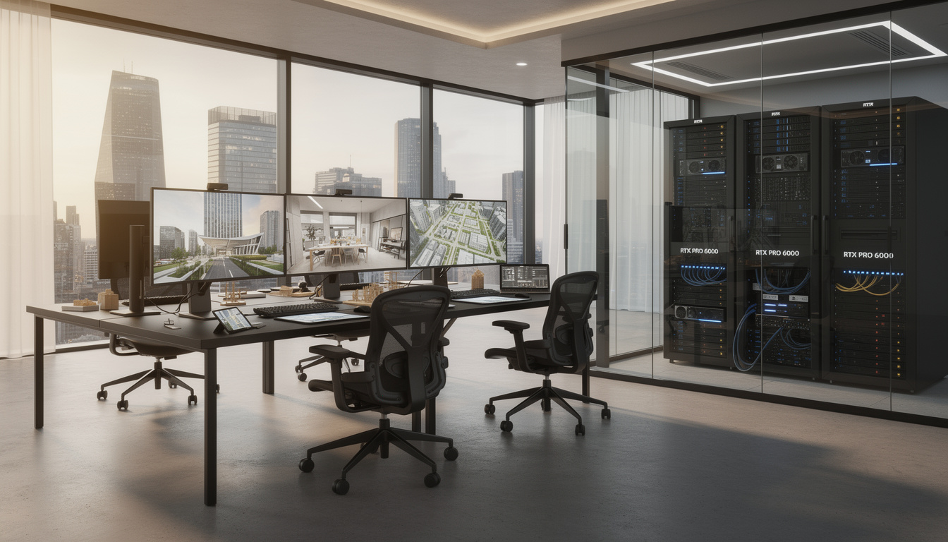 découvrez pourquoi les cartes graphiques nvidia rtx série 6000 sont le choix incontournable pour le rendu architectural professionnel, grâce à leur puissance et leurs performances exceptionnelles.