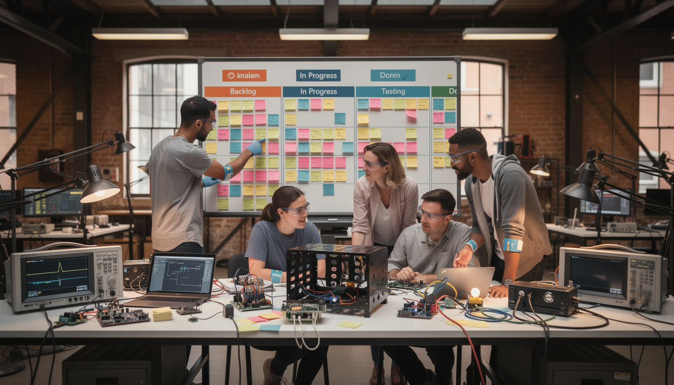 découvrez comment instaurer une culture d'ingénierie efficace en intégrant la méthodologie agile au sein de votre équipe hardware pour améliorer collaboration et innovation.