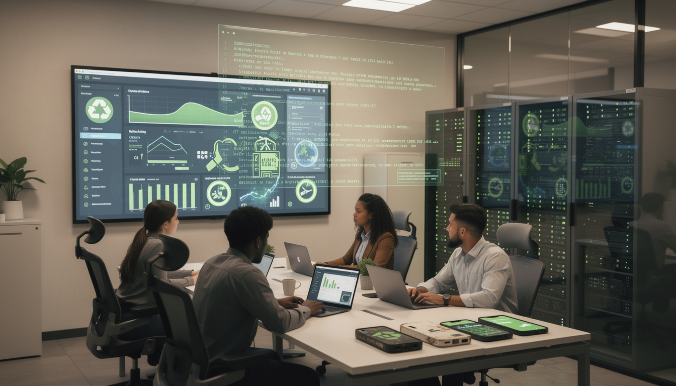 découvrez comment l'éco-conception logicielle permet de mesurer et réduire l'empreinte carbone du code source, contribuant ainsi à un green it durable et responsable.