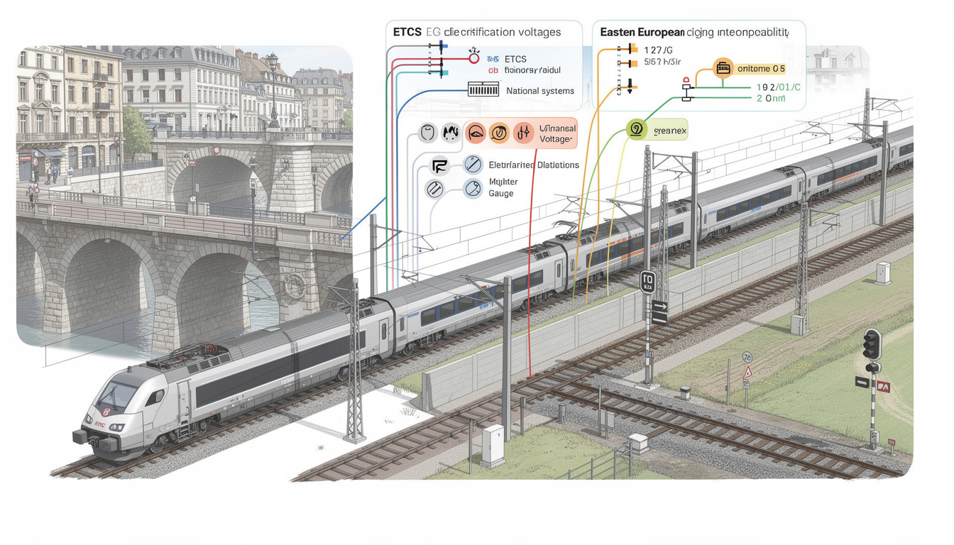 découvrez les défis techniques liés à l'interopérabilité des réseaux dans le fret ferroviaire pour optimiser le transport de marchandises à travers les frontiÚres.