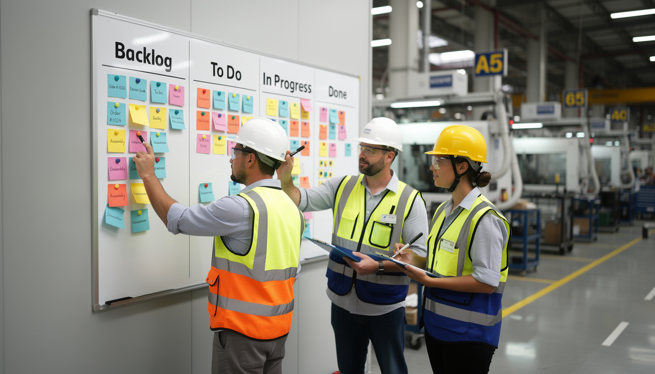 découvrez comment la méthode kanban optimise la gestion des approvisionnements pour une production en flux tendus efficace et réactive.