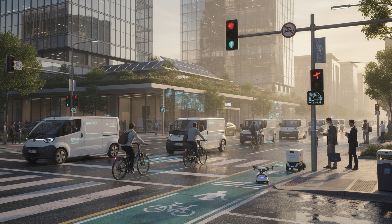 découvrez une analyse approfondie des protocoles de communication v2x appliqués à la logistique autonome, optimisant l'efficacité et la sécurité des flottes de livraison en milieu urbain.