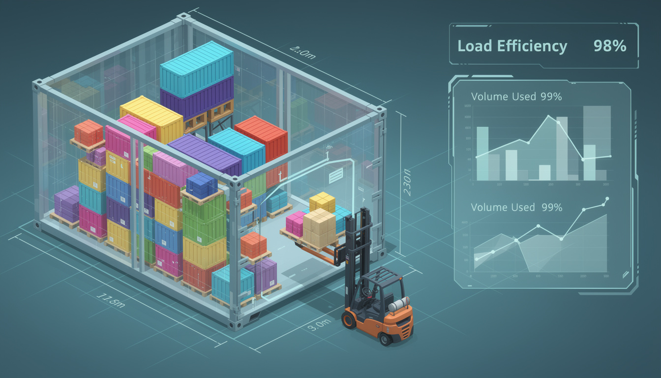 découvrez comment les algorithmes de "tetris" en 3d optimisent le remplissage des conteneurs pour maximiser leur taux de chargement et améliorer l'efficacité logistique.