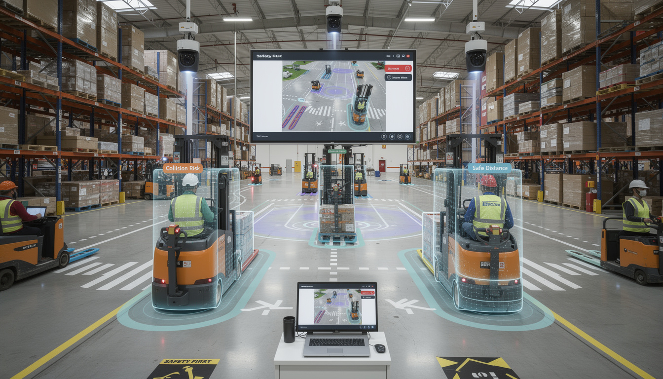 découvrez comment sécuriser votre entrepôt grâce à l'implémentation de systèmes de détection anti-collision basés sur l'intelligence artificielle pour prévenir les accidents et optimiser les opérations.
