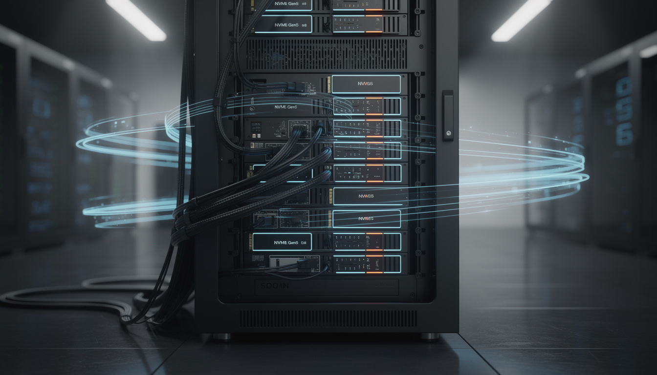découvrez comment le stockage nvme gen5, avec ses débits ultra-rapides de 14 go/s, révolutionne les performances des bases de données locales en améliorant la vitesse et l'efficacité des opérations.