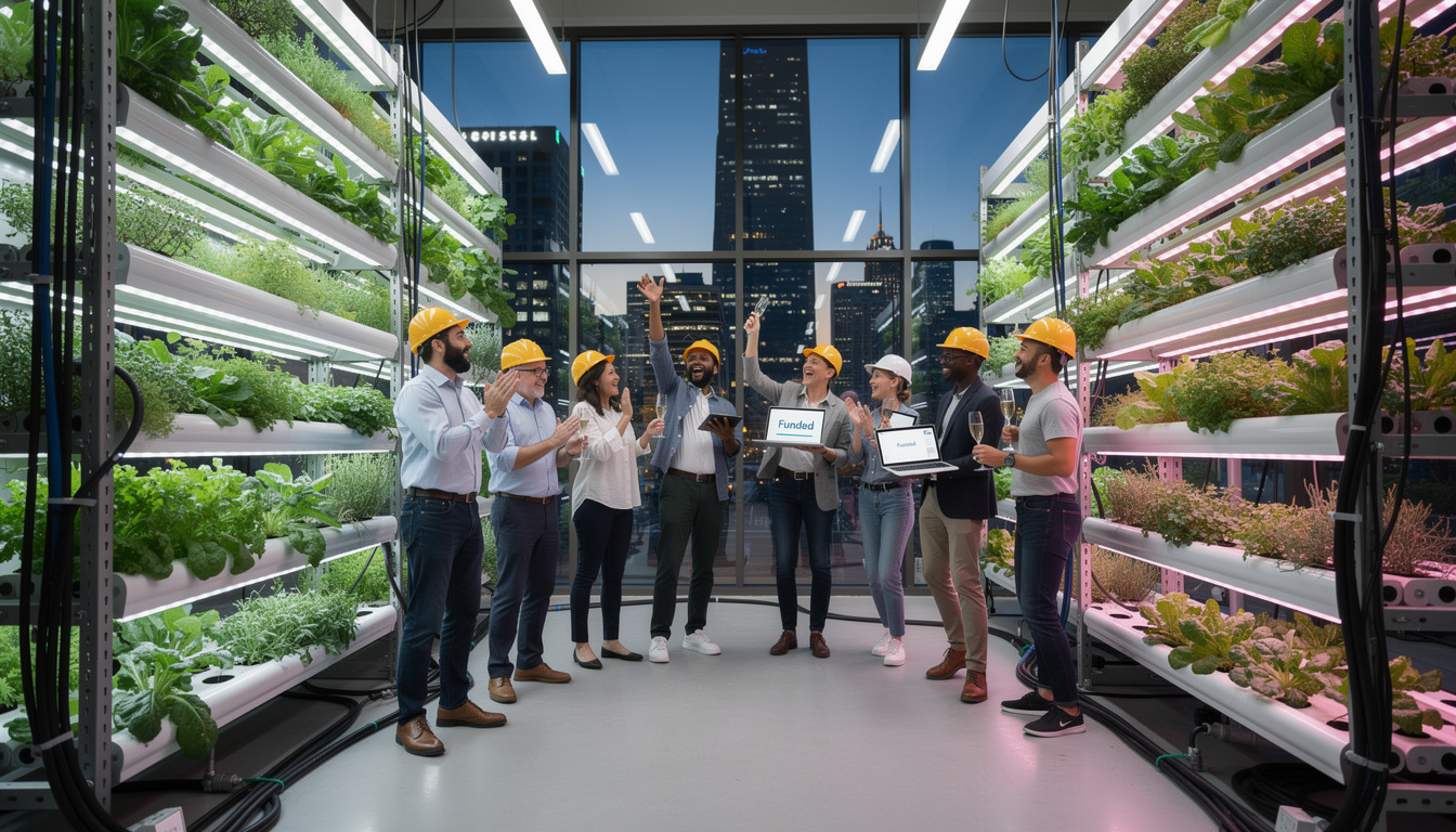 découvrez comment le financement participatif a permis de lancer une usine verticale innovante dans le secteur agritech, révolutionnant ainsi la production agricole urbaine.