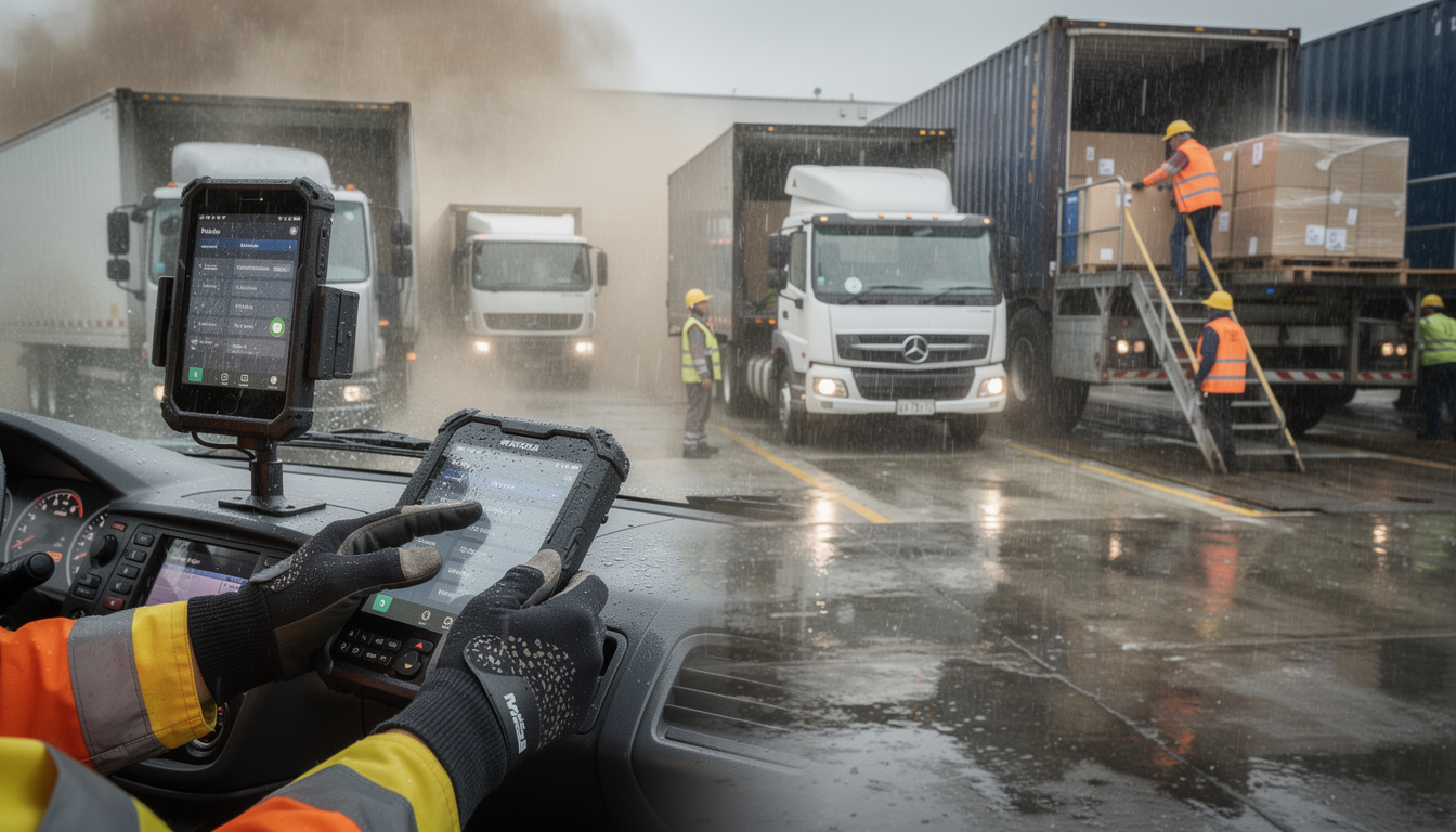 découvrez l'étude approfondie de la résistance des terminaux durcis selon les normes ip68 et mil-std, conçue pour optimiser la robustesse et la fiabilité des flottes logistiques.