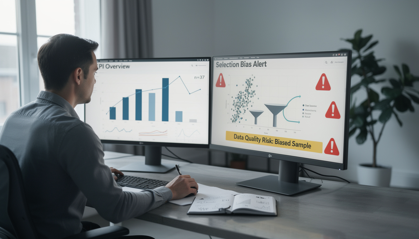 découvrez comment éviter les biais de sélection en analyse de données pour garantir des kpi de performance précis et fiables dans vos rapports.