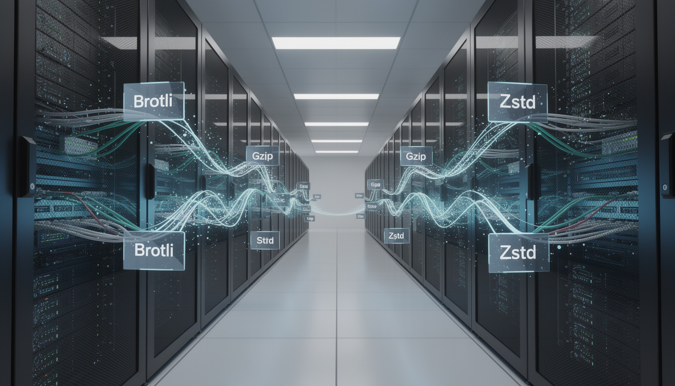 découvrez un comparatif technique détaillé des algorithmes de compression brotli, gzip et zstd pour optimiser le transfert des données sur le web.