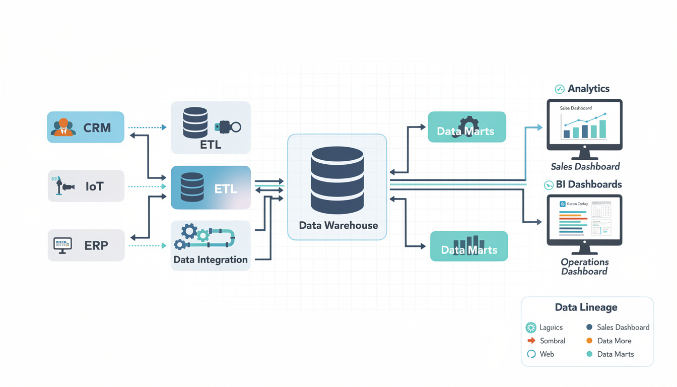 découvrez comment le data lineage permet de cartographier le parcours des données, facilitant ainsi l'audit de performance et l'optimisation des processus décisionnels.