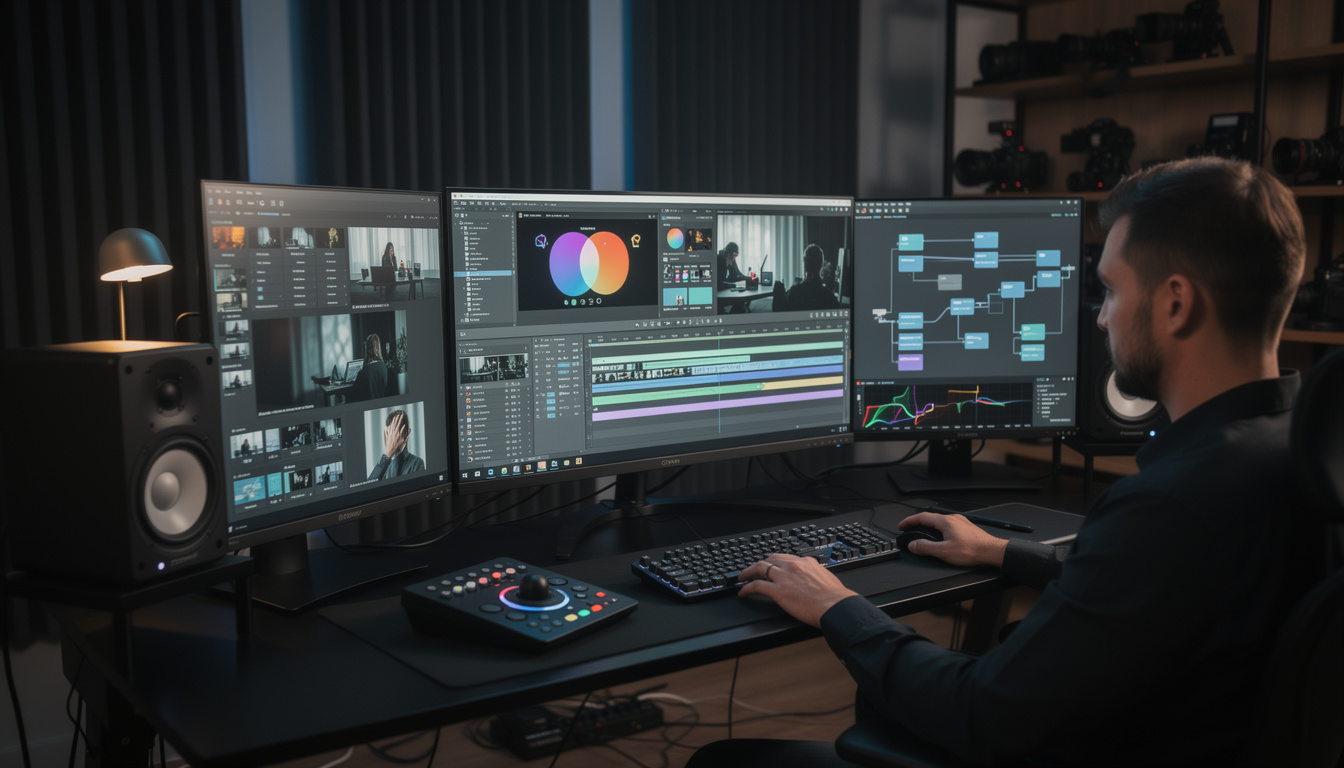 découvrez notre formation en montage vidéo pour maîtriser davinci resolve et optimiser votre workflow en 4k, afin de créer des vidéos de haute qualité rapidement et efficacement.