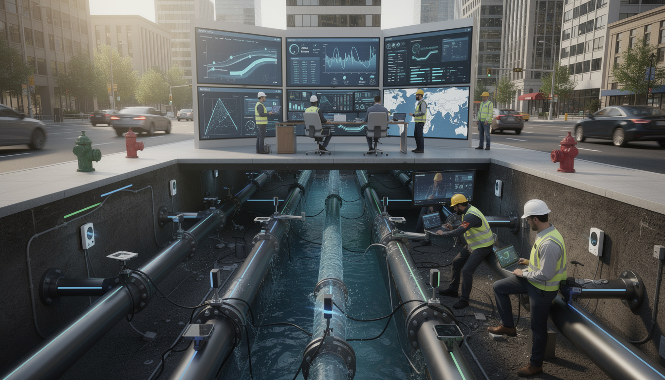 découvrez comment l'intelligence artificielle révolutionne la gestion de l'eau grâce à des algorithmes avancés pour détecter les fuites microscopiques dans les réseaux urbains, assurant ainsi une meilleure efficacité et économie des ressources.