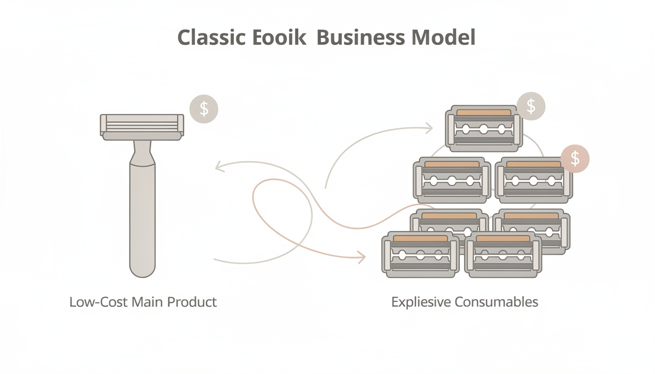 découvrez comment le modèle "bait and hook" crée une dépendance technique grâce à l'utilisation stratégique des consommables, et analysez ses impacts sur les comportements des consommateurs et les marchés.
