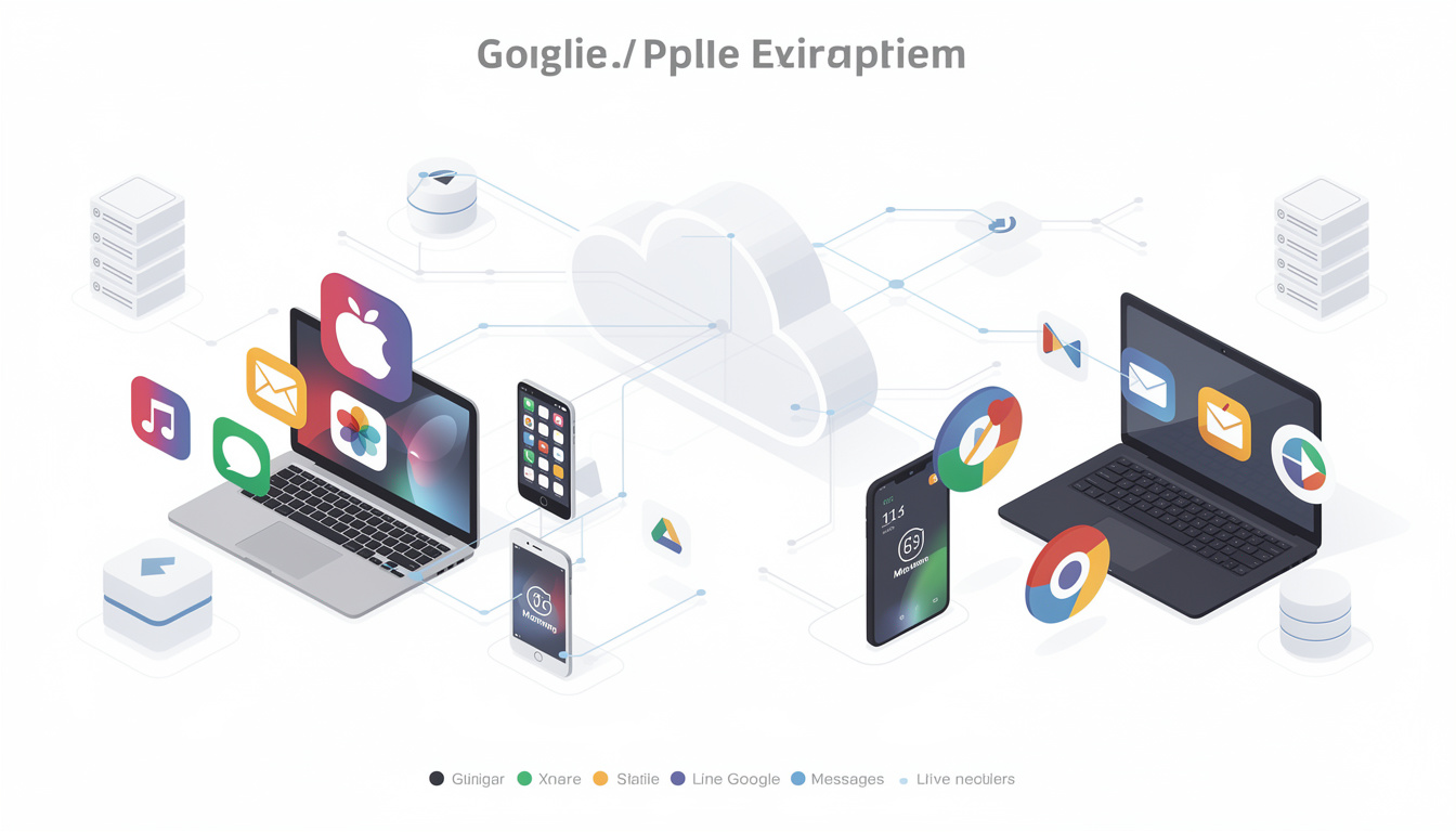 découvrez comment le modèle "eco-system" d'apple et google crée un verrouillage des utilisateurs, limitant leur liberté de choix et renforçant leur domination sur le marché technologique.