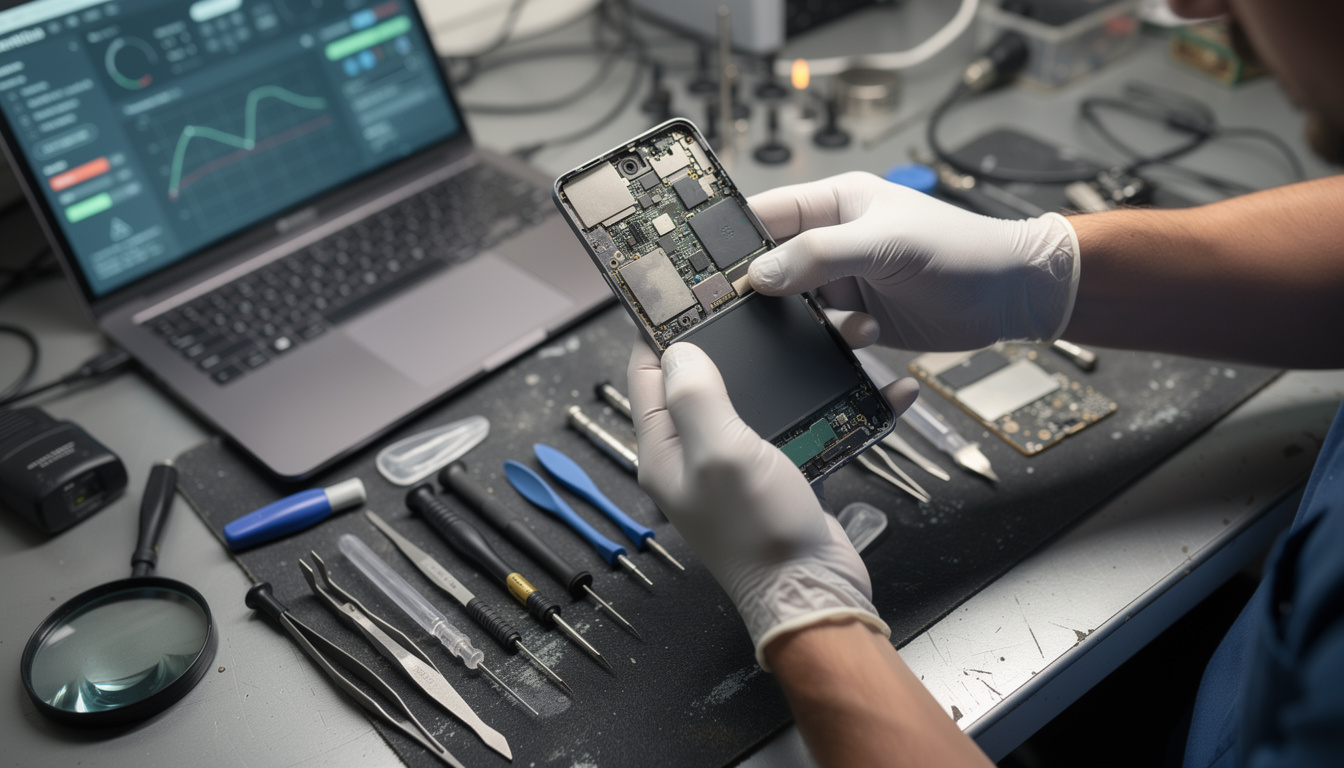 découvrez notre guide complet de réparation de smartphone pour apprendre à remplacer facilement l'écran et la batterie de votre appareil, avec des conseils techniques détaillés.